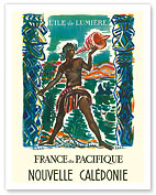 France du Pacifique (France in the Pacific) - Nouvelle Calédonie (New Caledonia) - L'ile de Lumiére (The Island of Light) - Fine Art Prints & Posters