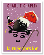 The Gold Rush (La Ruée vers l'or) - Starring Charlie Chaplin - c.1925 - Fine Art Prints & Posters