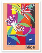 Nice, France - Côte d'Azur - La Danseuse Créole (The Creole Dancer) - Giclée Art Prints & Posters