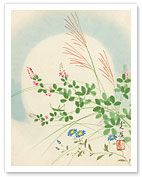 Spring Flowers and Grasses - Japanese Art - c. 1930's - Fine Art Prints & Posters