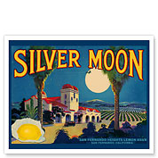 Lemons - Silver Moon Brand - San Fernando, California - Fine Art Prints & Posters