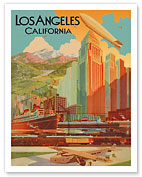 Los Angeles, California - c. 1929 - Fine Art Prints & Posters