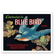 Caruso's Blue Bird Brand - c. 1930's - Fine Art Prints & Posters