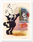 Felix The Cat - c. 1920's - Giclée Art Prints & Posters