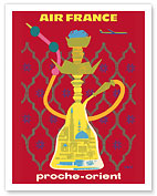 Proche-Orient (Middle East) - Hookah Waterpipe - Fine Art Prints & Posters