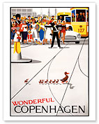 Wonderful Copenhagen - Denmark - Giclée Art Prints & Posters