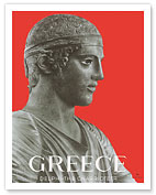 Greece - Delphi the Charioteer - Delphi Archaeological Museum - Giclée Art Prints & Posters