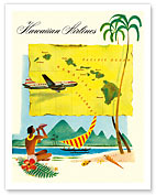 Fly Hawaiian Airlines - Fine Art Prints & Posters
