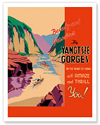 Beauty and Grandeur - The Yangtsze Gorges - (In the Heart of China) will Amaze and Thrill You! - Fine Art Prints & Posters