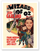 The Wizard of Oz - with Judy Garland - Giclée Art Prints & Posters