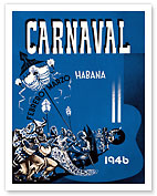 Carnaval de La Habana 1946 Carnival - Havana, Cuba - February March (Febrero  Marzo) - Fine Art Prints & Posters