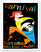 Carnival Havana Cuba - Feb. 23 to Mar. 23, 1952 - Fine Art Prints & Posters