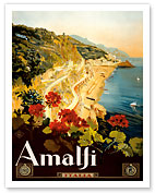 Amalfi Italia - Campania, Italy - Giclée Art Prints & Posters