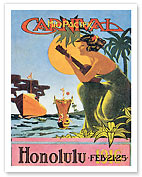 Mid-Pacific Carnival 1916, Honolulu, Hawaii - Fine Art Prints & Posters