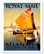 Atlantis Autumn Cruises - Royal Mail Lines Ltd. - Fine Art Prints & Posters