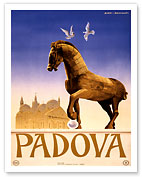 Padova, Italy - Trojan Horse - The Pontifical Basilica of Saint Anthony of Padua - Fine Art Prints & Posters