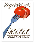 Vegetarisch Hiltl Vegetarian Restaurant in Zurich Switzerland - Fine Art Prints & Posters
