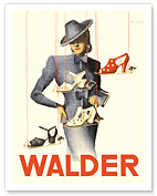 Walder - Switzerland - Swiss Shoe Store - Schuhhaus Walder AG - Giclée Art Prints & Posters