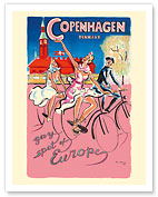 Copenhagen, Denmark - Gay Spot of Europe - Fine Art Prints & Posters