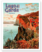 Lago di Garda (Lake Garda) - Tremosine, Italy - Fine Art Prints & Posters