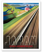 Japan - Japanese Government Railways - Giclée Art Prints & Posters