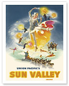 Sun Valley Idaho - Union Pacific Railroad - Fine Art Prints & Posters