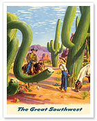 To the Great Southwest - c. 1950's - Fine Art Prints & Posters