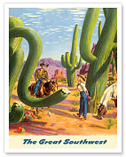 To the Great Southwest - c. 1950's - Fine Art Prints & Posters