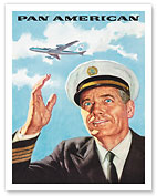 Pan Am American Captain - Fine Art Prints & Posters
