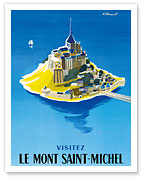 Visit Le Mont Saint-Michel - Normandy, France - Fine Art Prints & Posters