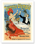 Taverne Olympia Restaurant - Art Nouveau - La Belle Époque - Fine Art Prints & Posters