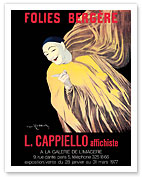 Folies Bergère - Art Exhibition of Leonetto Cappiello Posters - Mime Severin (1863-1930) - Fine Art Prints & Posters