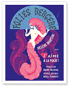 Folies Bergère (Cabaret Music Hall) - Paris, France - Hélène Martini présente 