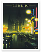 Berlin, Germany - Deutsche Reichsbahn (German National Railway) - Fine Art Prints & Posters