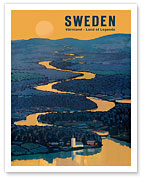 Värmland Sweden - Land of Legends - Klarälven River - Fine Art Prints & Posters