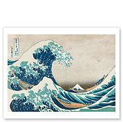 The Great Wave off Kanagawa - Mount Fuji, Japan - Fine Art Prints & Posters