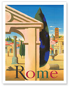Rome, Italy - Villa - Fine Art Prints & Posters
