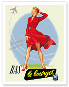 BAS Le Bourget Paris - Stockings Hosiery - Transparents comme l'air (Transparent like Air) - Giclée Art Prints & Posters