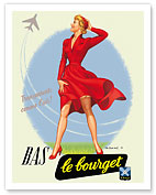 BAS Le Bourget Paris - Stockings Hosiery - Transparents comme l'air (Transparent like Air) - Fine Art Prints & Posters