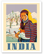 India - Kashmir Native Woman - Fine Art Prints & Posters