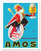 Amos Pils Metz Beer - Cent ans de Santé (One Hundred Years of Health) - France - Fine Art Prints & Posters