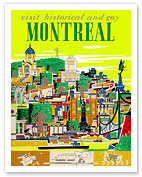 Visit Historical and Gay - Montreal, Canada - Giclée Art Prints & Posters
