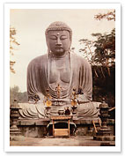 The Great Buddha of Kamakura (Daibutsu) Statue - Kōtoku-in Temple, Japan - Fine Art Prints & Posters