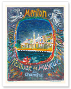 Menton, France - Chamber Music Festival (Festival de Musique de Chambre) - August 1966 - Fine Art Prints & Posters