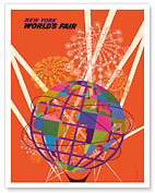 1964 New York World’s Fair - Unisphere Globe - Fine Art Prints & Posters