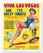 Viva Las Vegas (Meet Me in Las Vegas) - starring Dan Dailey, Cyd Charisse - Giclée Art Prints & Posters