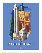La Provence Romaine (The Roman Provence) - Berceau De La Culture Française (Cradle of French Culture) - Fine Art Prints & Posters