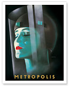 Metropolis - 1927 German Film Directed by Fritz Lang - Giclée Art Prints & Posters