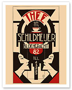 Thee (Tea) - Schildmeijer Cafe - Amsterdam, Netherlands - Art Deco - Giclée Art Prints & Posters