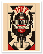 Thee (Tea) - Schildmeijer Cafe - Amsterdam, Netherlands - Art Deco - Fine Art Prints & Posters